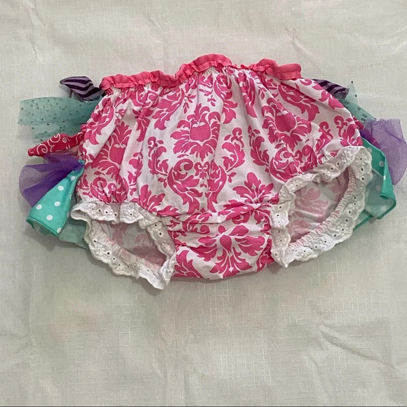 Ruffle Diaper Cover & a Tutu size 6-12 months - Picture 3 of 5
